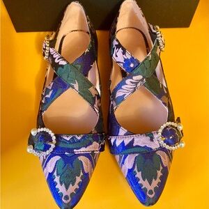 J CREW Brocade Flats